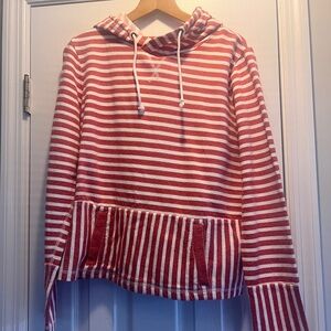 J. Crew Striped Hoodie